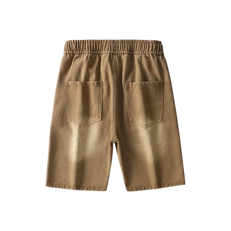 Teddy Bear Collection Denim Shorts Unisex-10
