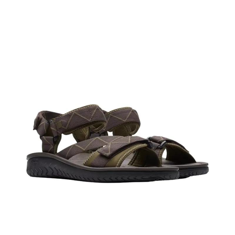 Clarks Wesley Trail Beach Sandals Men's Brown-2