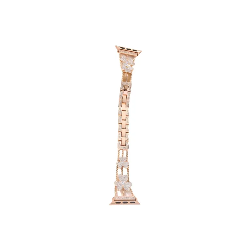KVZUVUU Apple Compatibility Watch Band Metal-4