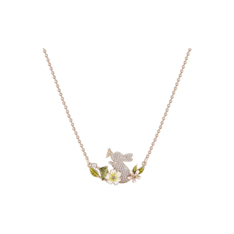 AJIDOU Synthetic Cubic Zirconia Necklaces Women's-0