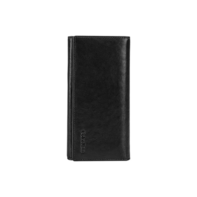 COLINS KEIRS Top Grain Cow Leather Wallet Regular Men's Black-1