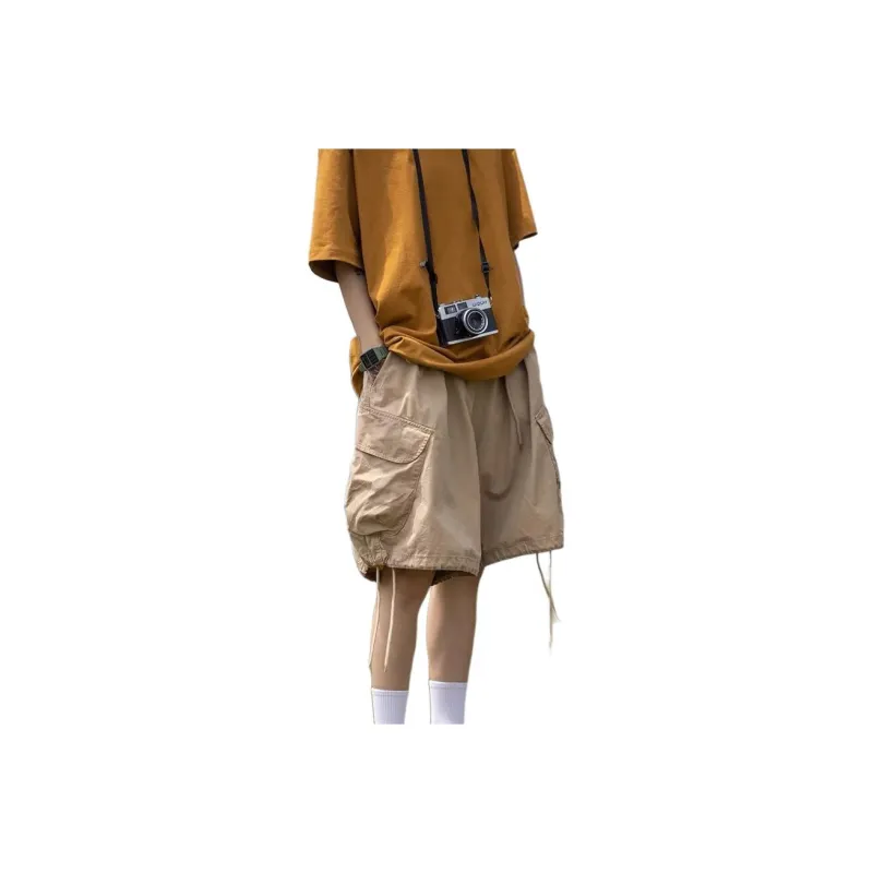 CORNILOT Cargo Shorts Unisex Khaki-1