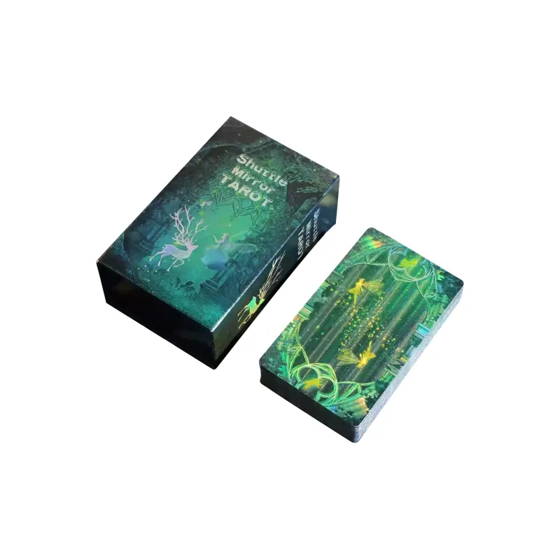 JINBANG Wite Tarot Collection, Gold Foil PVC Waterproof, Tarot Board Games-76