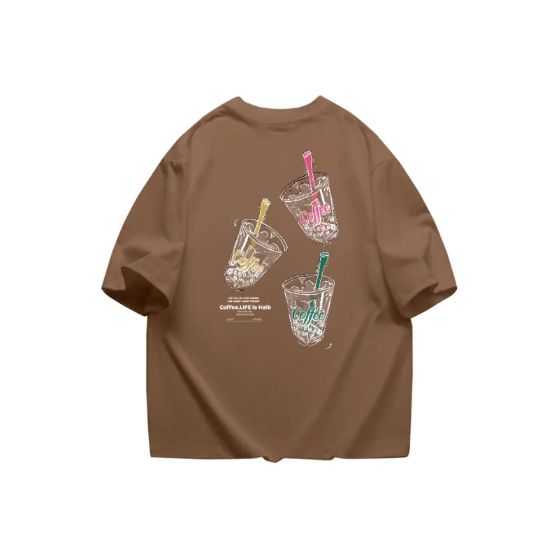 KRISTALIA Drop Shoulder Sleeve T Shirt Women's-9