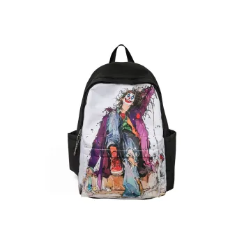 Vack Nylon Backpack Unisex Multicolor