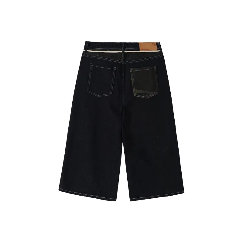 WORKSOUT Denim Shorts Unisex-1