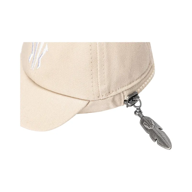 Anta Irving Series Polyester Hats & Caps Crossbody Bag Unisex Light Chestnut Gray-7