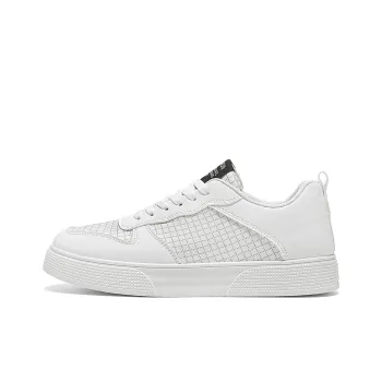 AMICNIEGD Breathable And Slip Resistant Low Top Skateboard Shoes Men's