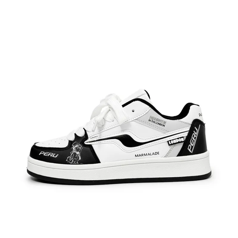 OUGLEMEN Coverage Slip Resistant, Abrasion Resistant, Lightweight Low Top Skateboard Shoes Unisex Box-0