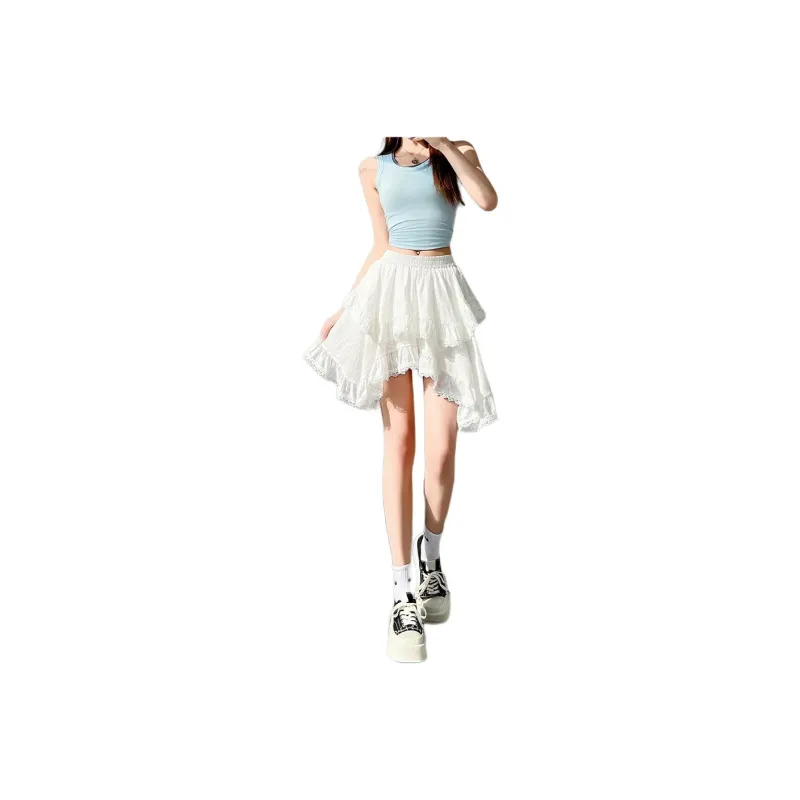 YINLEI Casual Short Skirts Women's-0