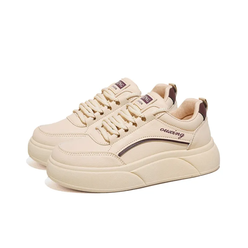 Gai Renpu Slip Resistant, Abrasion Resistant, Breathable Low Top Skateboard Shoes Women's-6