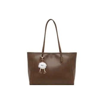 COLINS KEIRS Tote Bag, Shoulder Bag Synthetic Leather Women's Brown