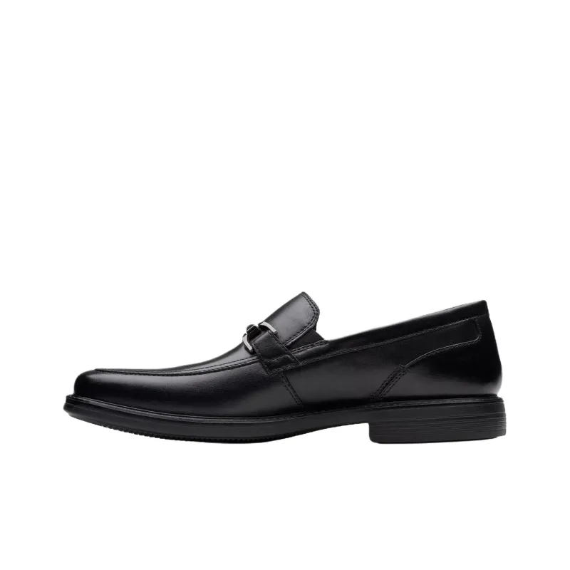 Clarks Laureate Step II Loafers Men's Black-1