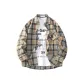 Gray Coffee Plaid