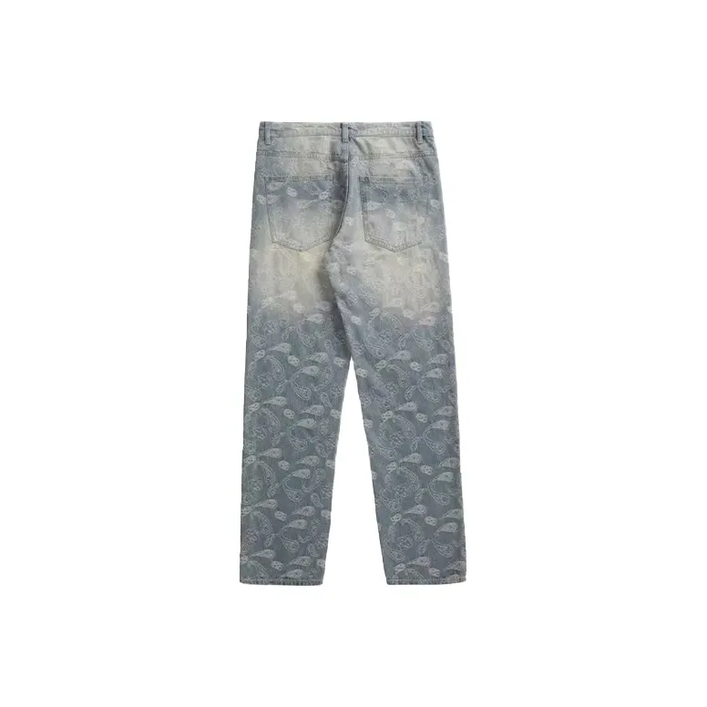 PAINT STAIN Jeans Unisex Blue-1