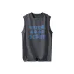 [UPF50+Ice Silk Sun Protection]Dark Gray (with Blue Embroidery)