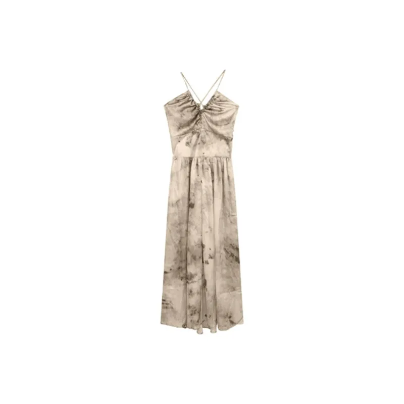 MISS VIGOR Slip Dresses Women's Ink Wash-0