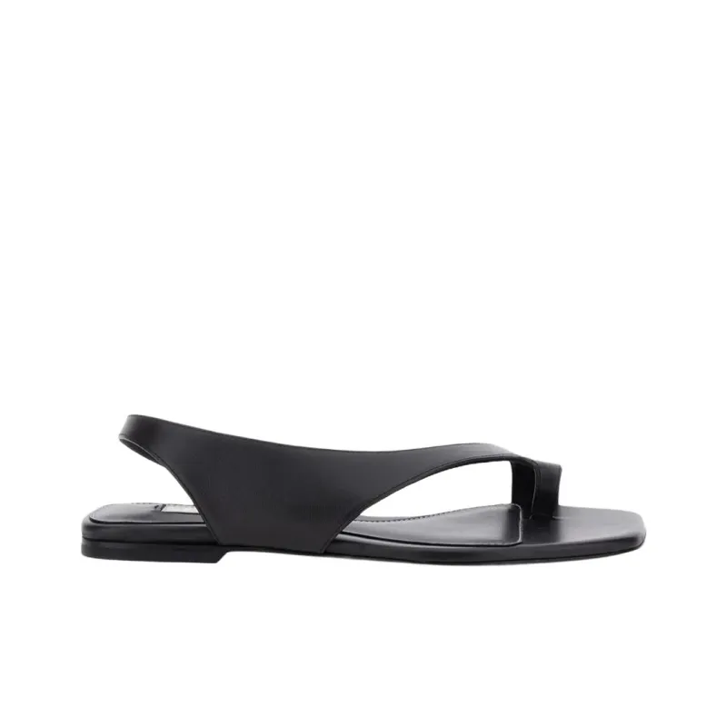 TOTEME One Strap Sandals Women's Black-1