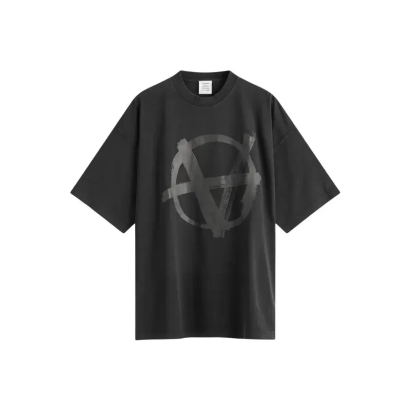 Vetements Logo Printed Crewneck T Shirt-0