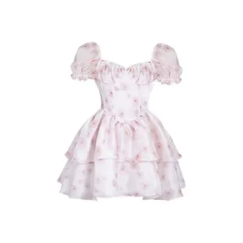 MISS VIGOR Short Sleeved Dress Women's