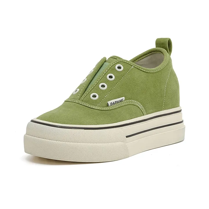 DAPHNE Anti Slip Wear Resistant Low Top Skateboard Shoes Women's-6