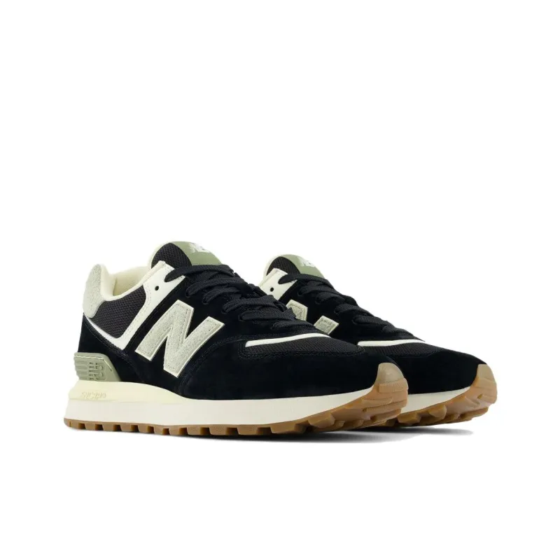 New Balance 574 Legacy Anti Slip Wear Resistant Low Top Running Shoes Unisex Black D Width-2