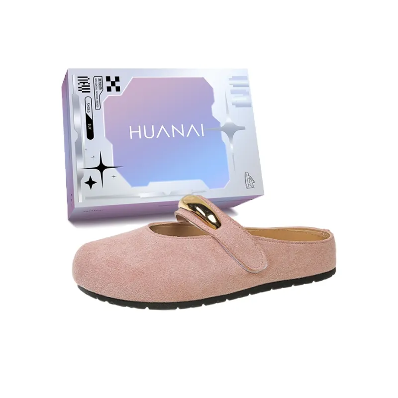 HUANAI Quiet Closed Toe Slippers Women's-11