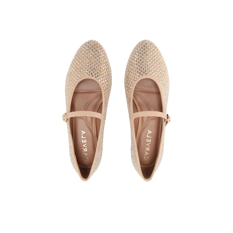 Kurt Geiger London Carvela Casual Single Shoes Women's Beige-4