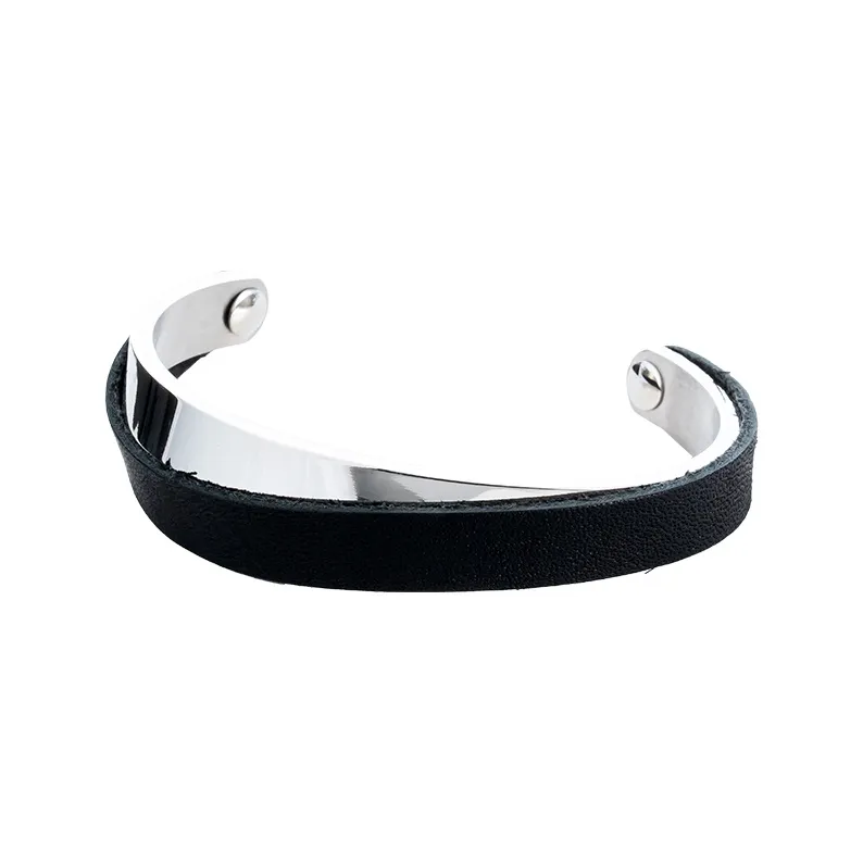 ACIUM Cow Leather Bangles Unisex-2