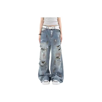 Concubine Zhu Jeans Women's Blue