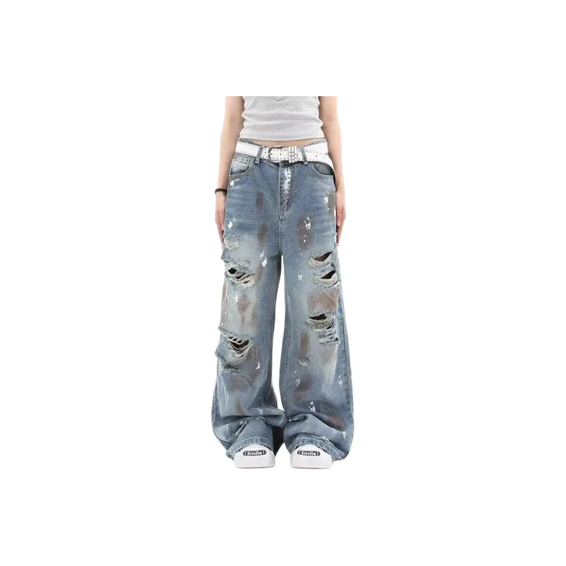 Concubine Zhu Jeans Women's Blue-0