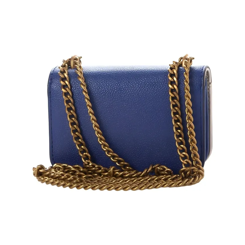 GUESS Synthetic Leather Chain Bag, Shoulder Bag Women's Violet-2