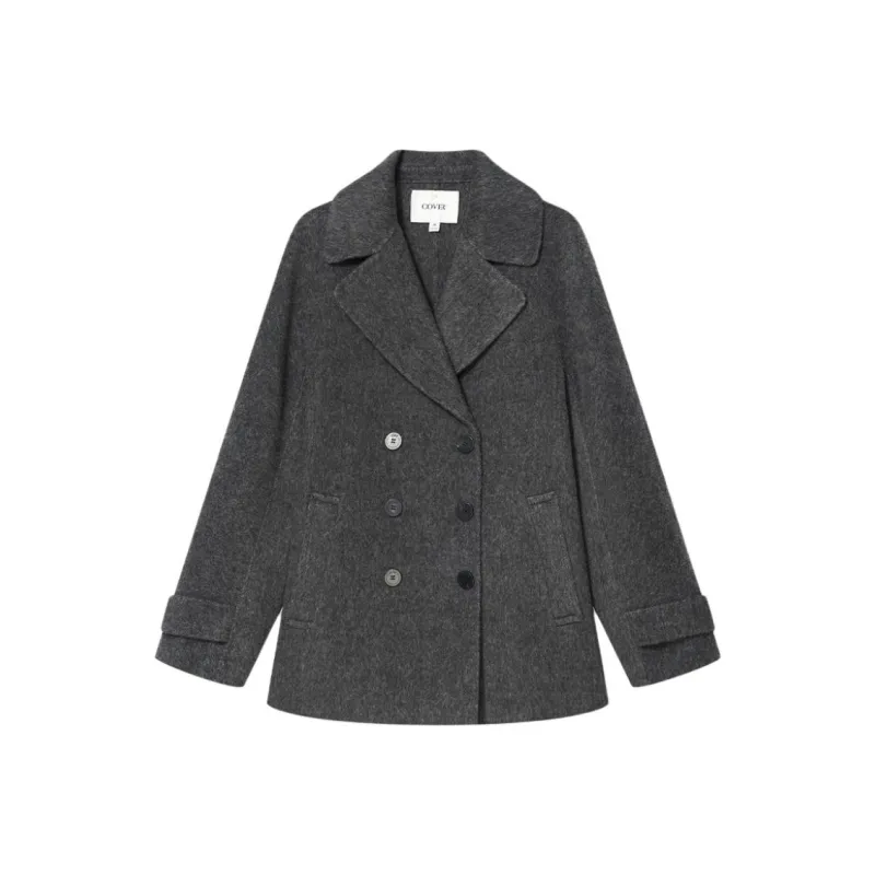 COVERINS Coats Women's Dark Gray-0