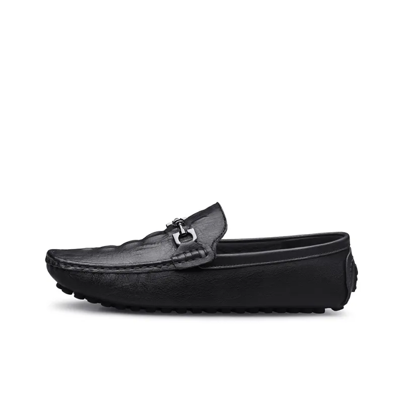 British Knights Gommino Loafers Men's Black-0