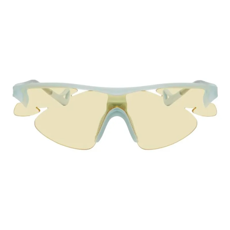District Vision Subject To Official Website Irregular Shape Sunglasses Men's Gray-0