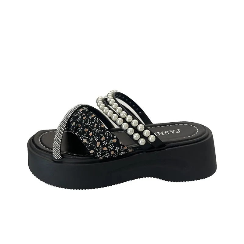 WUJI Slip Resistant Odor Resistant Slide Slippers Women's-5