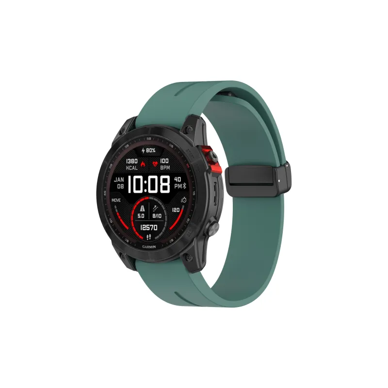 ZHENGGUANG Garmin Compatibility Watch Band Silicone Material-12
