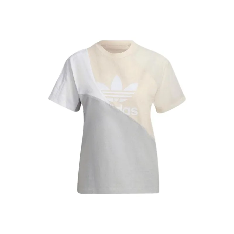 Adidas Originals Drop Shoulder Sleeve T Shirt Women's Multicolor-0