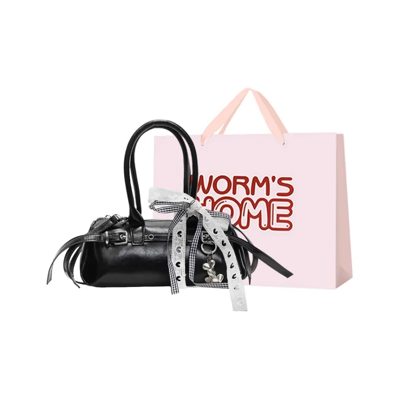 Worm's Home PU Shoulder Bag, Handbag Women's Multicolor-0