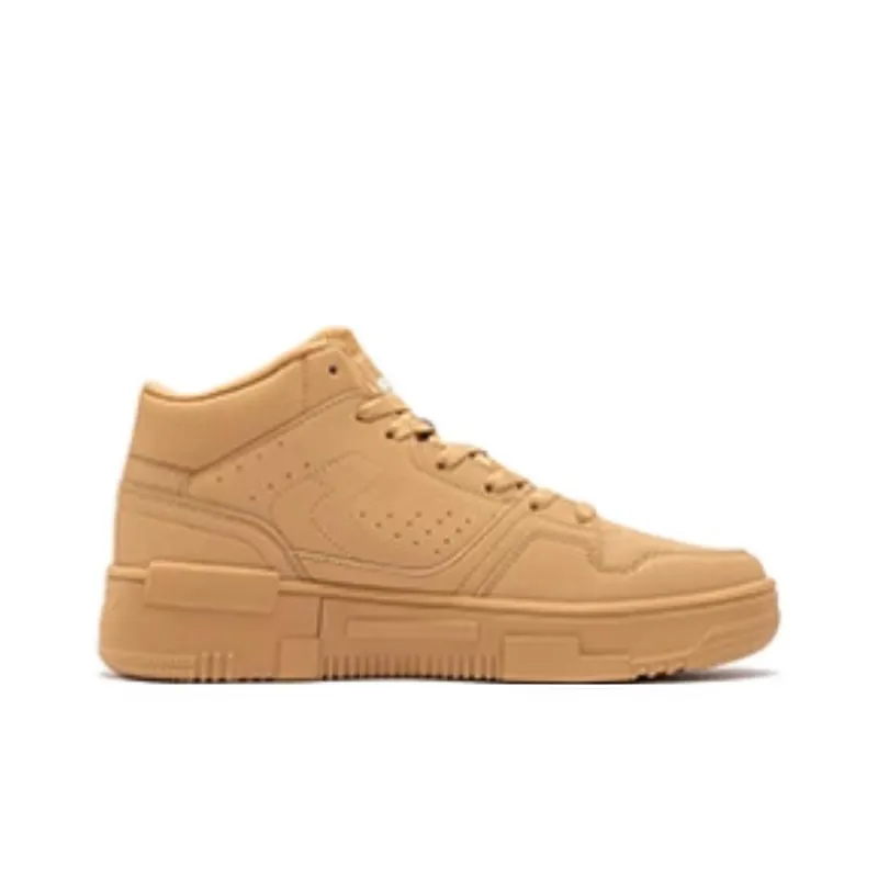 361° Anti Slip Wear Resistant High Top Skateboard Shoes Men's Brown-1