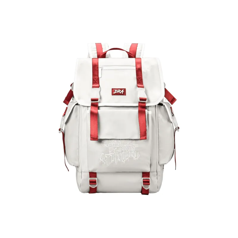 Spare No Pains. Polyester Backpack Unisex Pink-4
