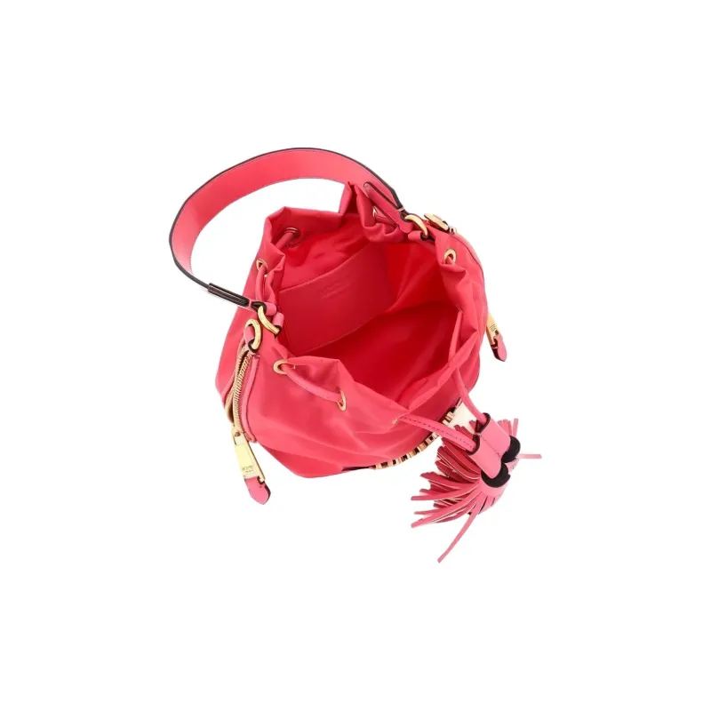 MOSCHINO Leather Handbag Regular Women's Pink-2