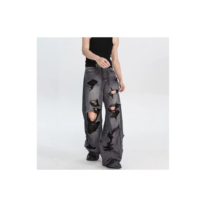 PAINT STAIN Jeans Unisex-6