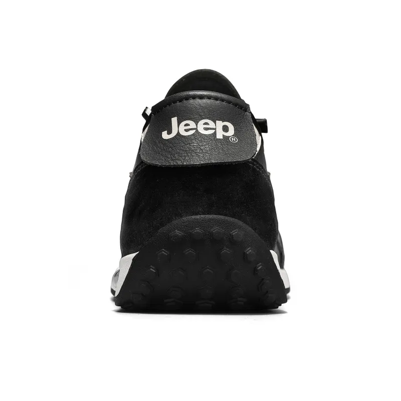 Jeep Cushioning Abrasion Resistant Lightweight Slip Resistant Low Top Skateboard Shoes Men's-4