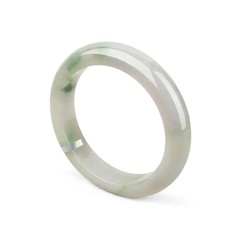 XIAOLIUJADE Ice Glutinous Jadeite Bangles Women's-0