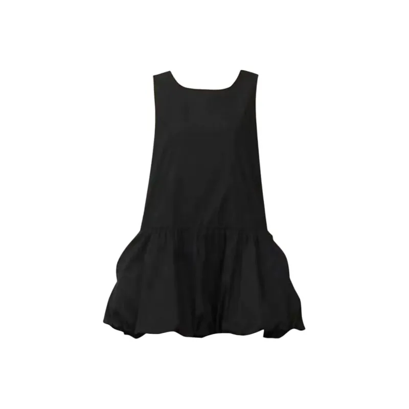GOSO Sleeveless Dresses Women's Black-2