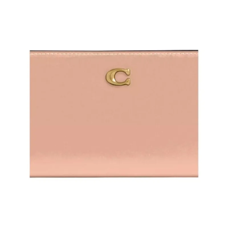 COACH Calfskin Wallet Trumpets Women's Cream-3