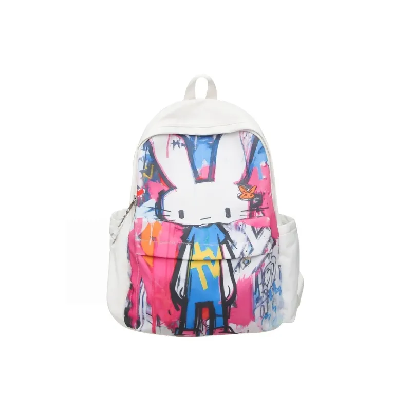 Vack Nylon Backpack Unisex Multicolor-13