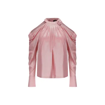 GIMING Crop Tops Women's Pink