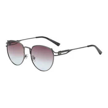 SOMAN Metal Oval Sunglasses Unisex